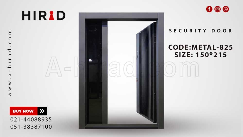 درب ضد سرقت فلزی لولا پیوت METAL-825